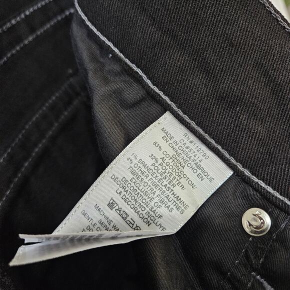 True Religion Men's Black Jeans Ricky Relaxed Straight Size 36x30 - Picture 7 of 10